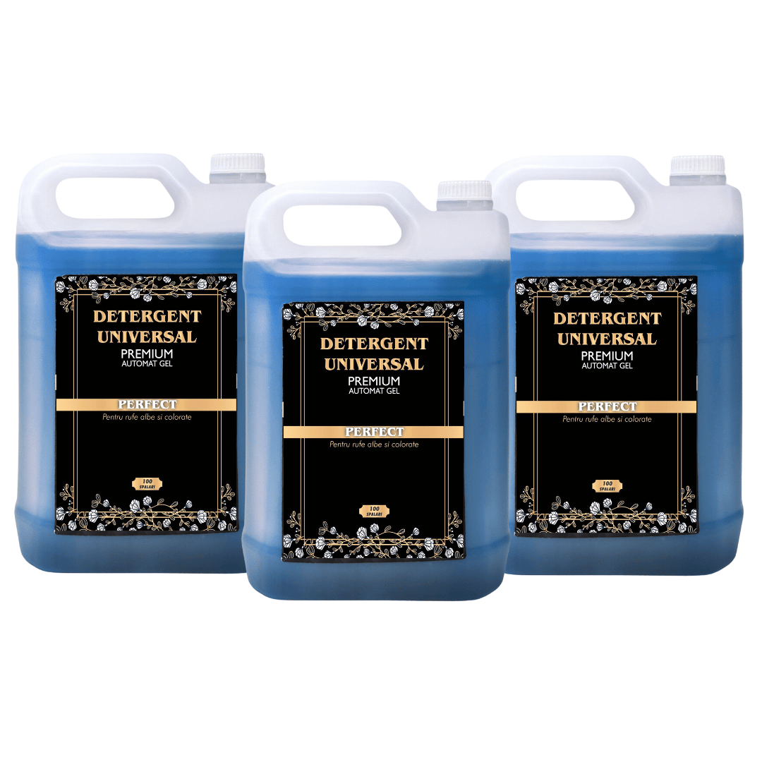 Pachet 3x Detergent Universal Gel Albastru 15L