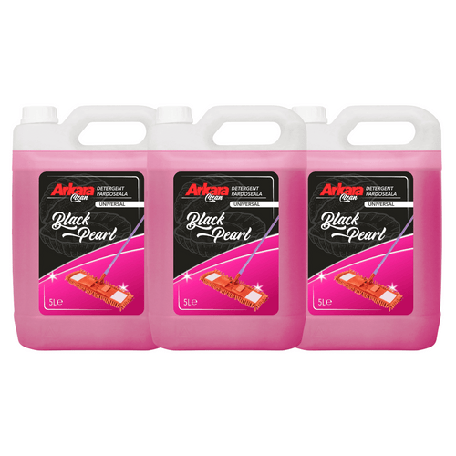 Pachet 3x Detergent Pardoseala Black Pearl 15L