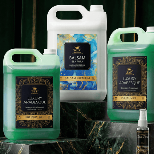 Pachetul cu 2x Detergent Luxury Arabesque + 1x Balsam Eba Pura