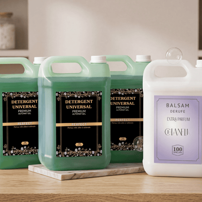 Pachet 3x Detergent Universal Automat Gel 15L + 1x Balsam de rufe Chanela 5L