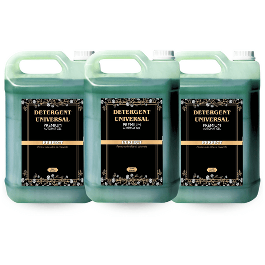 Pachet 3x Detergent Universal Premium Automat Gel- 15L