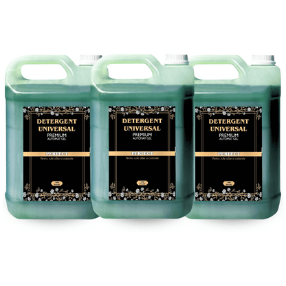 Pachet 3x Detergent Universal Premium Automat Gel- 15L