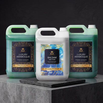 Pachetul cu 2x Detergent Luxury Arabesque + 1x Balsam Eba Pura