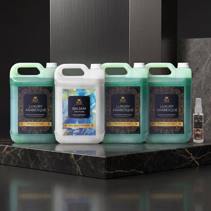 Pachetul cu 3x Detergent Luxury Arabesque + 1x Balsam Eba Pura