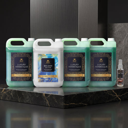 Pachetul cu 3x Detergent Luxury Arabesque + 1x Balsam Eba Pura