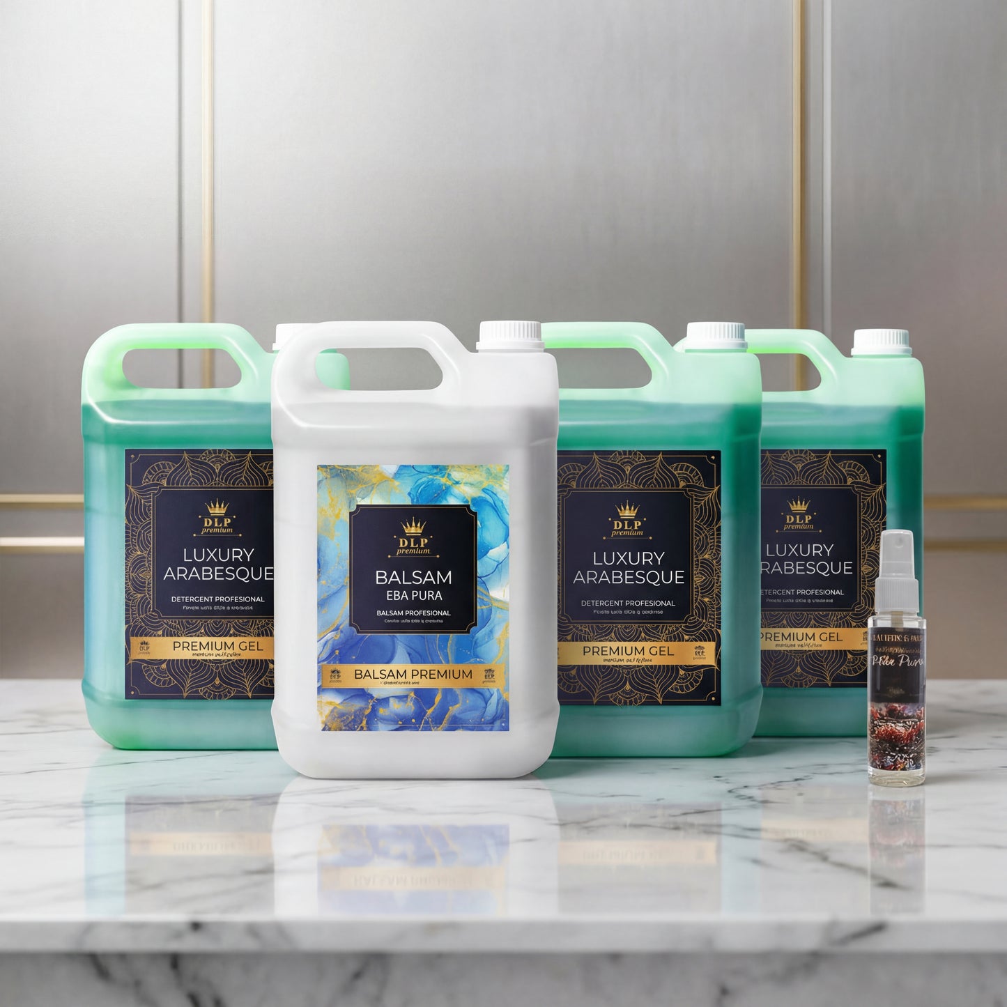 Pachetul cu 3x Detergent Luxury Arabesque + 1x Balsam Eba Pura