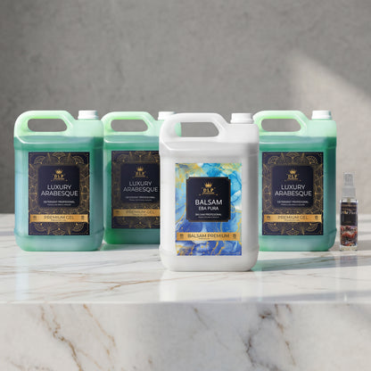 Pachetul cu 3x Detergent Luxury Arabesque + 1x Balsam Eba Pura